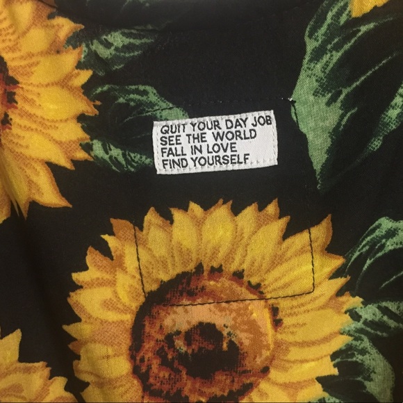 Vintage Dresses & Skirts - sunflower dress (: